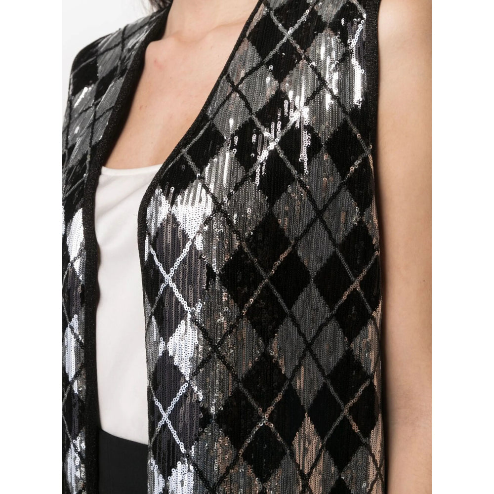 Charlott Waistcoats - Silver, Black | 18ea74d3947100a5f837a6f31e2ed46c2ef47789