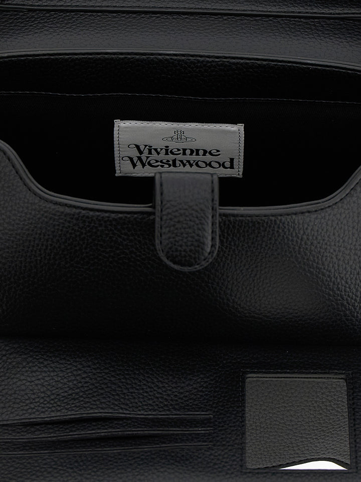 Vivienne Westwood Hazel Shoulder Bags - Black | 882914798c1d8f2217865043d3820447f7b8a09e