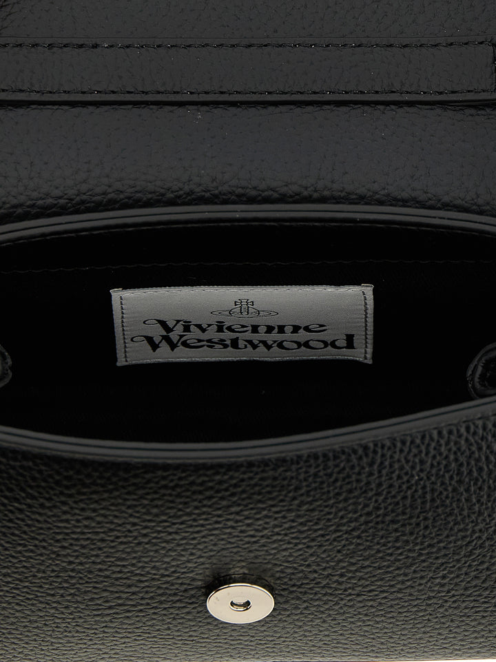 Vivienne Westwood Hazel Shoulder Bags - Black | b66b9090dcffa76bc0026f6ef58289c63265c75b