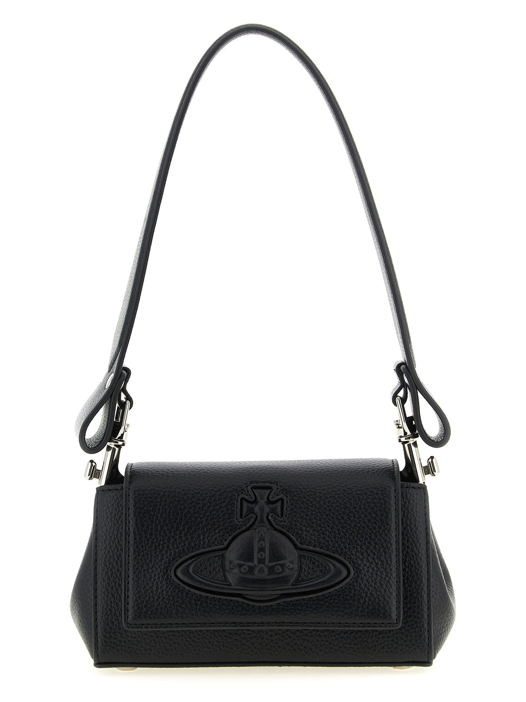Vivienne Westwood Hazel Shoulder Bags - Black | 98443b3fee722c14347995f719a5729f4da41412