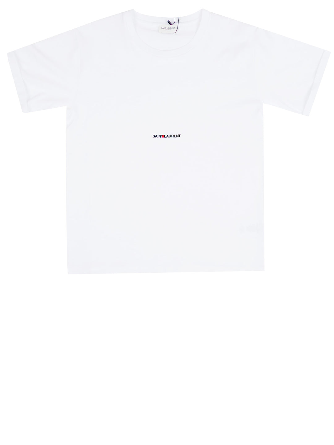 Saint Laurent Paris T-shirts - White | 22edf7dff68d49edd50dea21b8d30d6da42becad