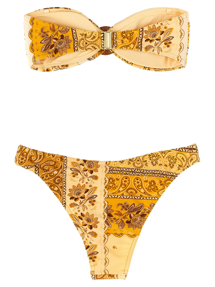 Zimmermann Lucky Ring Beachwear - Yellow | 0c9251ad1b784d7133525bee73a026fe510cb19b