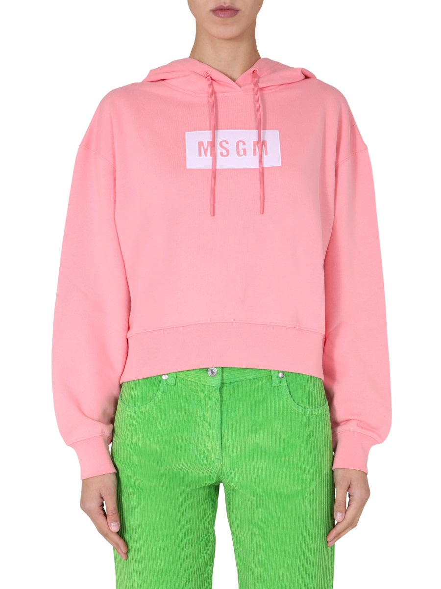 Msgm Sweatshirts - Pink | dca0334250a31b56d479eef3f1282956bb065bd3