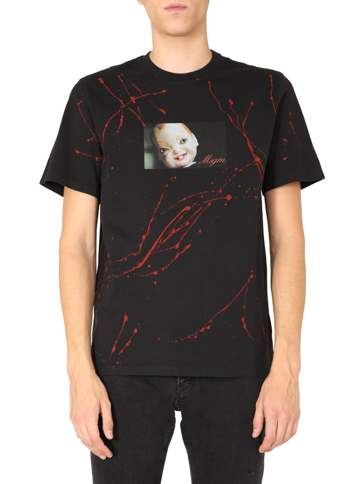 MSGM T shirts - Black | Wanan Luxury
