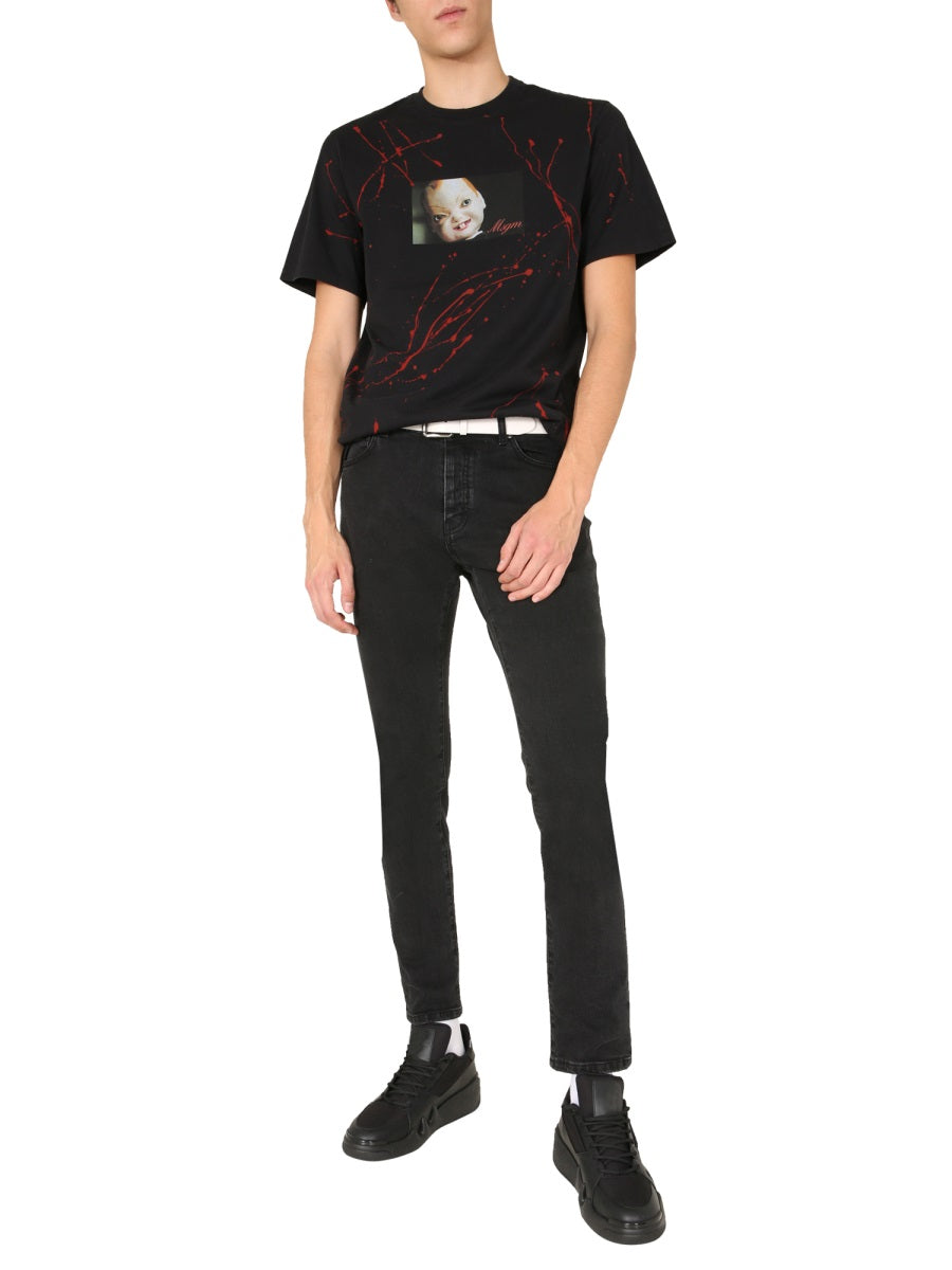 MSGM T shirts - Black | Wanan Luxury