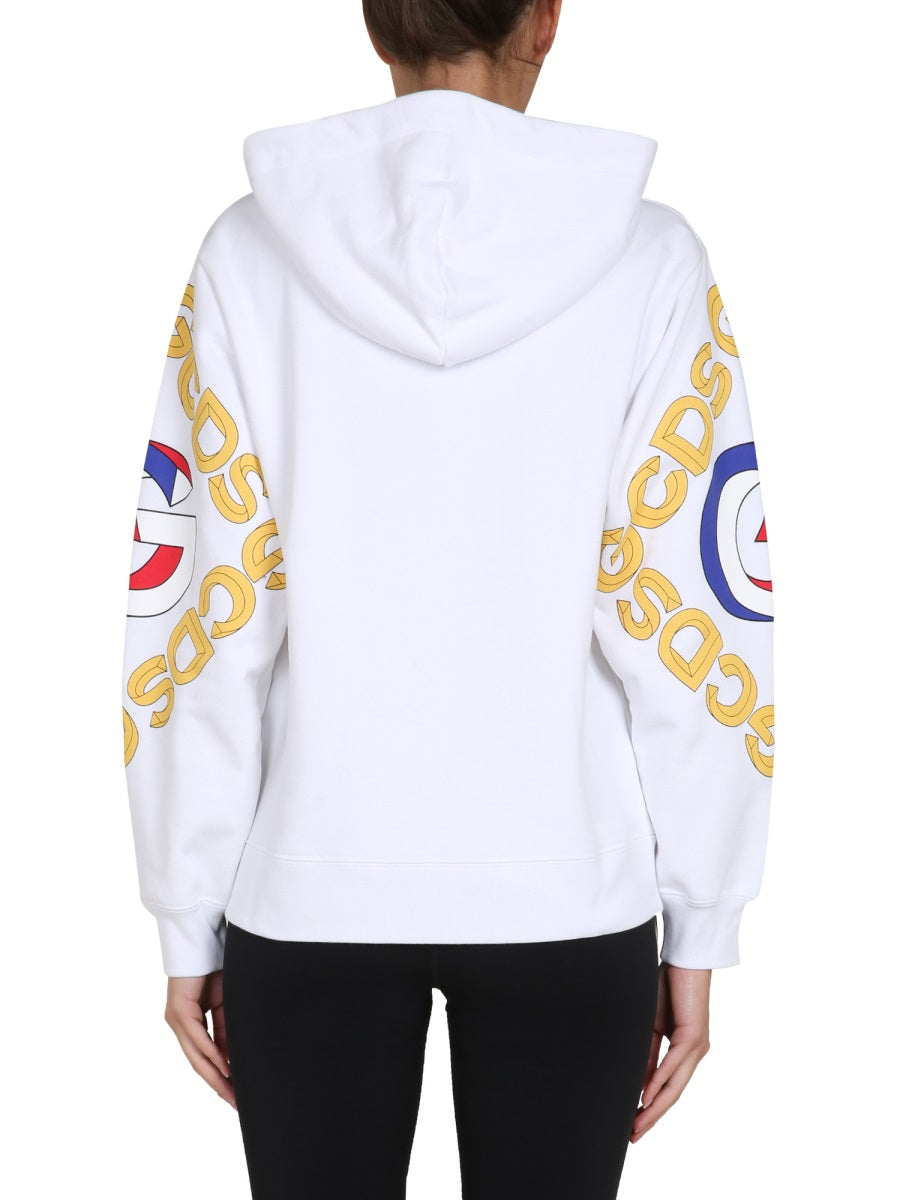 GCDS Sweatshirts - White | Wanan Luxury