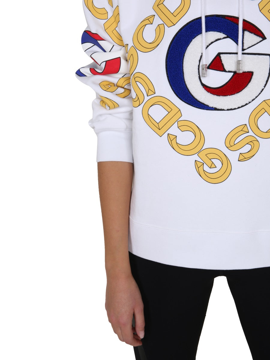 GCDS Sweatshirts - White | Wanan Luxury