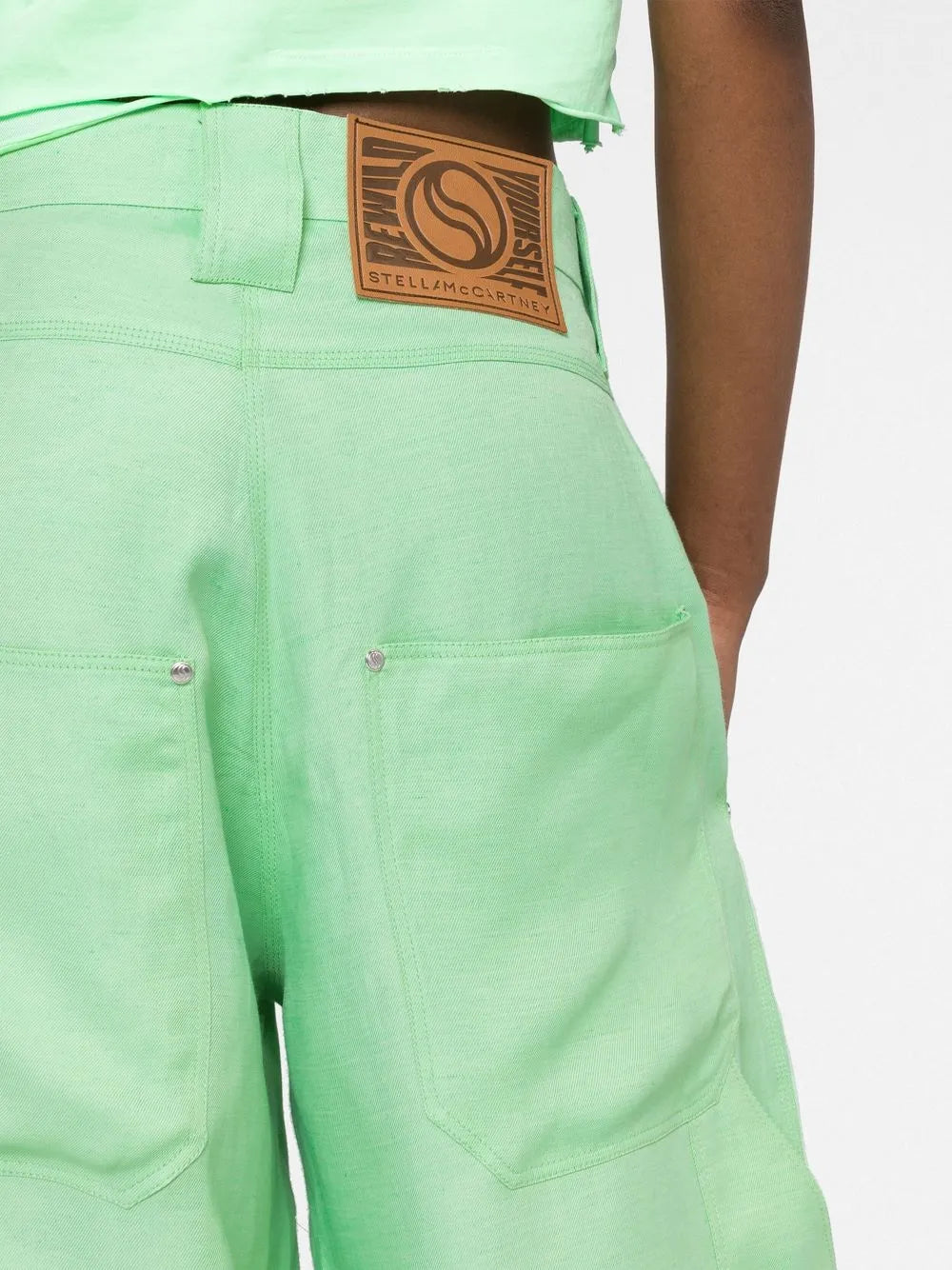 Stella Mccartney PANTS - Green | e7204baa1951f76bfa157e65148c8dc9d42fcdf1