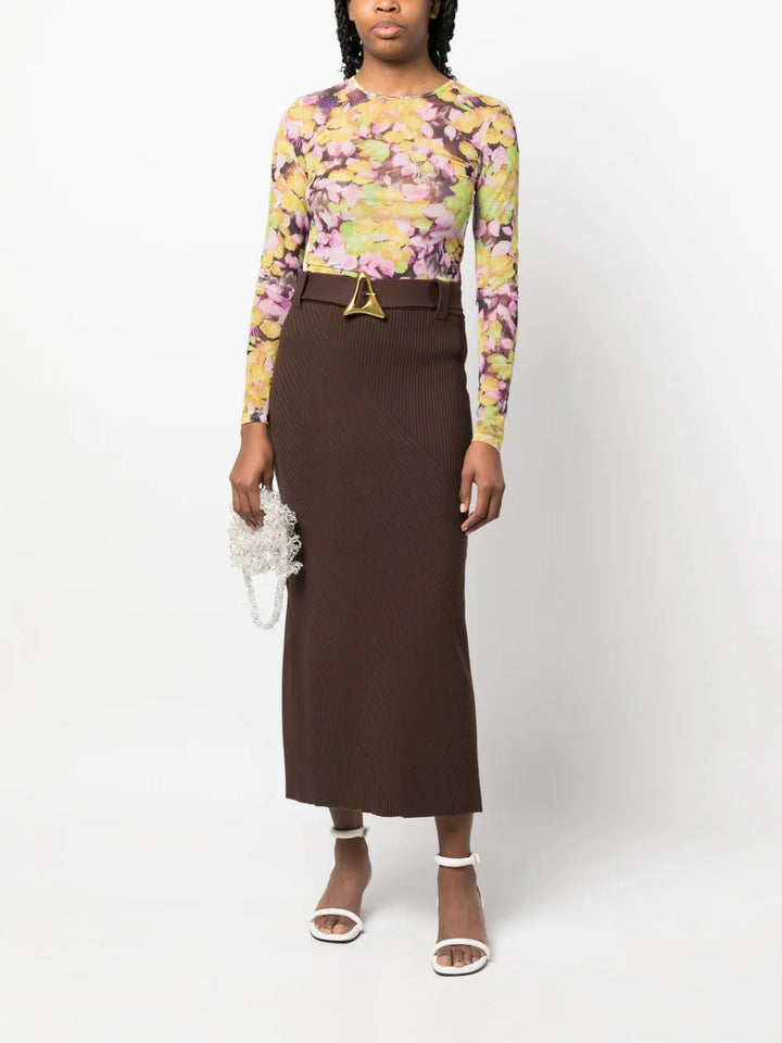 Dries Van Noten Round neck - Yellow & Orange | a8492766278611013357542c32ba2f5d4a131861