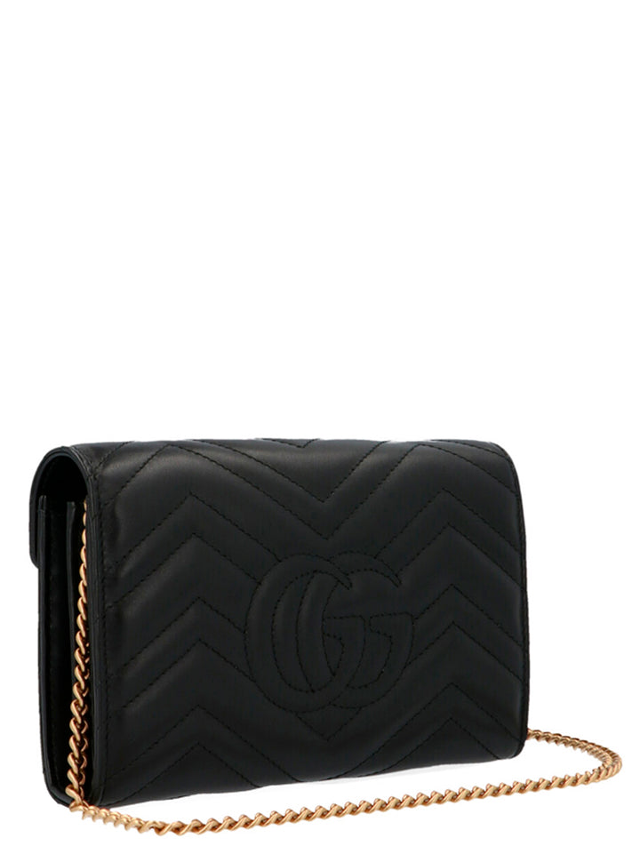 Gucci Gg Marmont 2.0 Crossbody Bags - Black | a97bf5cf4820178f1d62ebe8d2f3c8b6f9ee0ea7