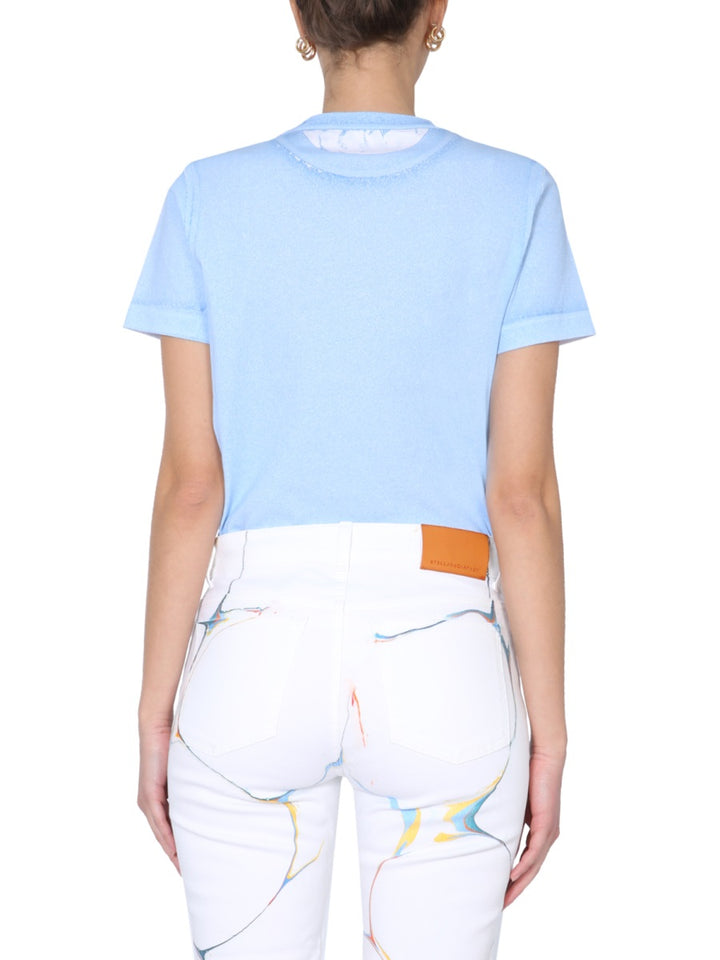 Stella McCartney T shirts - Light Blue | Wanan Luxury