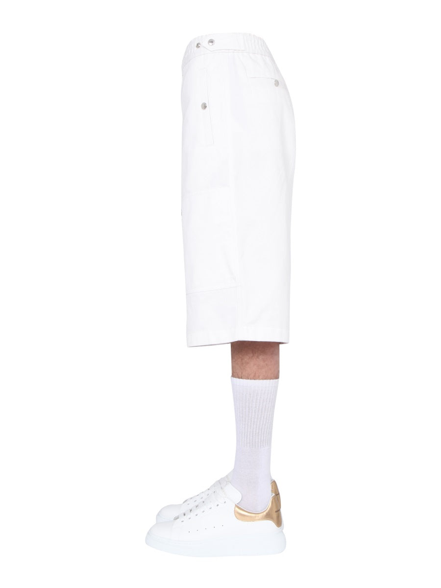 Alexander McQueen Shorts - White | Wanan Luxury