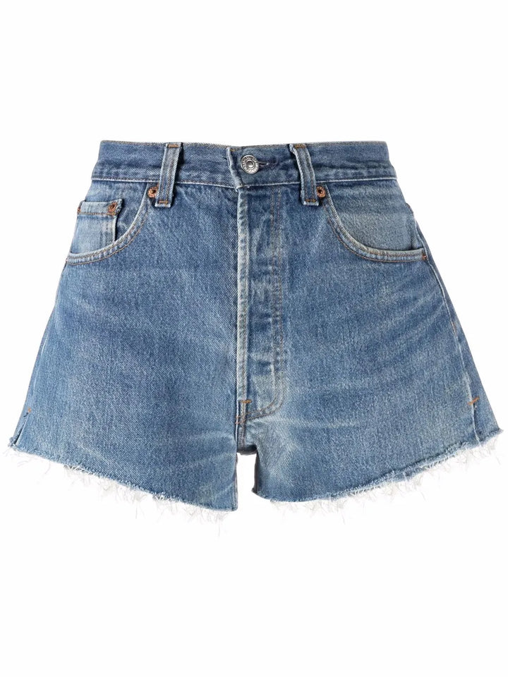 Re/Done SHORTS - Blue | a0aa7d49e41d586bf2a83d300206abcd8811d6d2