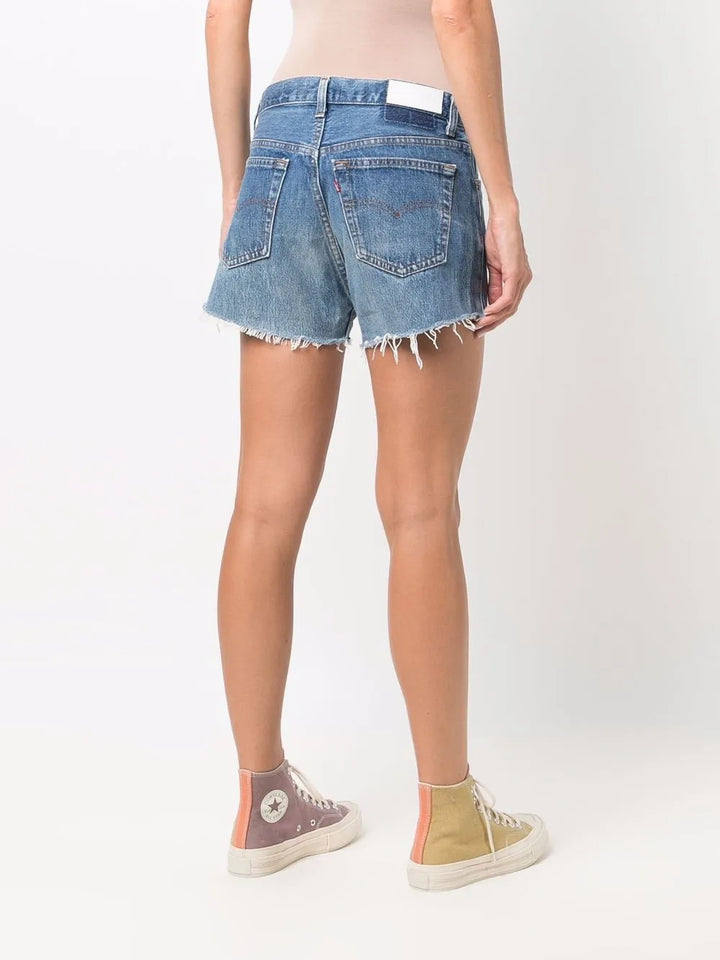 Re/Done SHORTS - Blue | 4bb4a57a831bcc0788ad6fbe823d4a0bce58eb96
