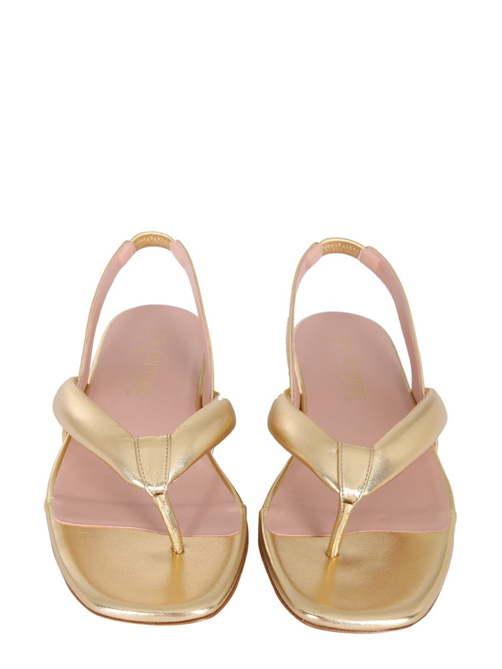 Gia Borghini Sandals - Gold | Wanan Luxury