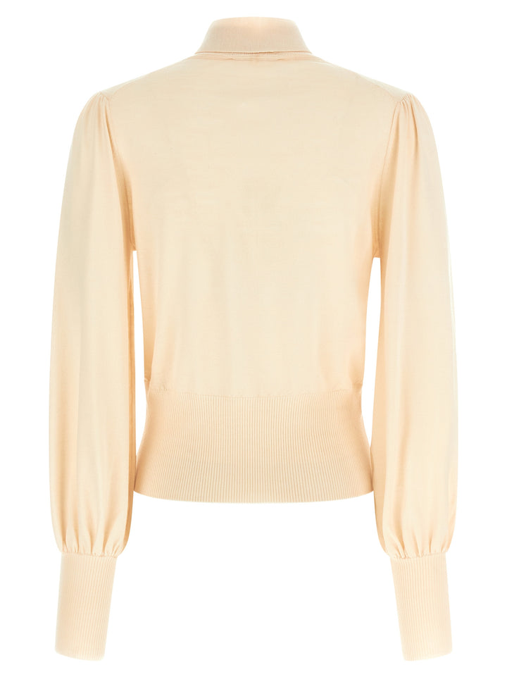Zimmermann Pussybow Sweaters and Cardigans - Beige | 2fdb391b5da8f838d4ec091f2c8b8a020206fd66