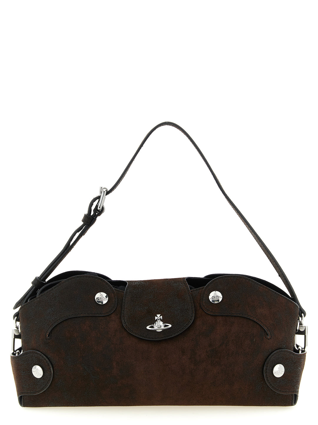 Vivienne Westwood Wilma Clutch - Brown | bc3ca181dd3622b4965158989dca04e207a4660a