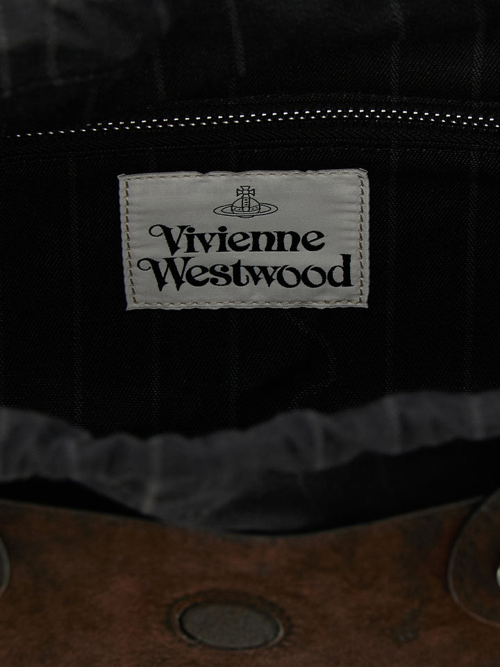 Vivienne Westwood Wilma Clutch - Brown | cfe96aa29d5530c595522fe6905c401cb8f70ae7