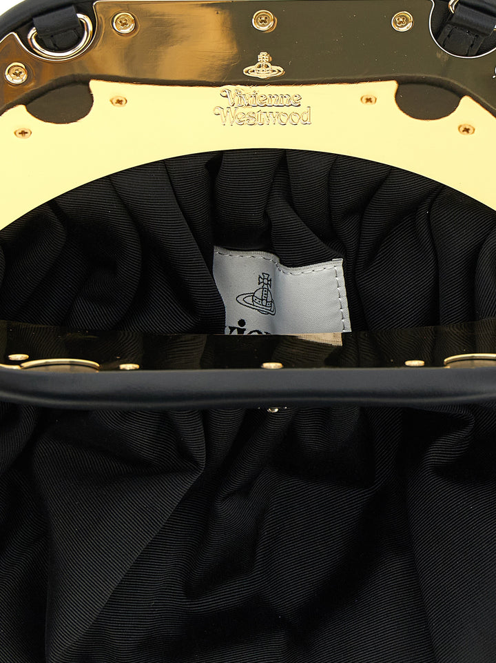 Vivienne Westwood Brooke Clutch - Black | 73c6b5df2be4335cff41d8f90f4ccdbcc41c8245