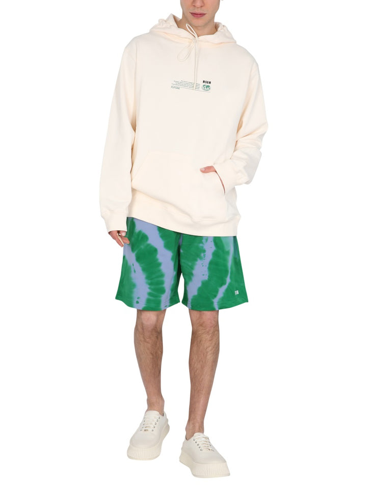 MSGM Sweatshirts - White | Wanan Luxury