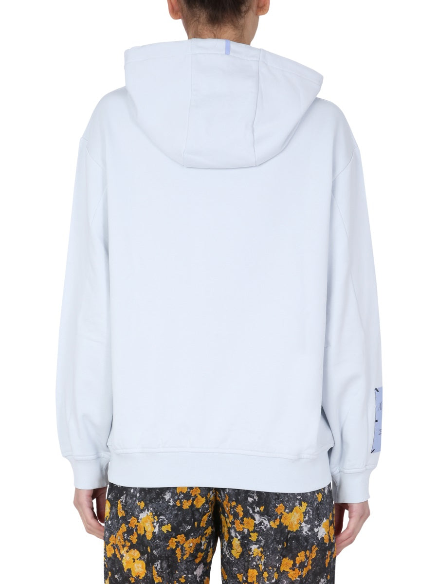 Mcq Sweatshirts - White, Light Blue | Wanan Luxury