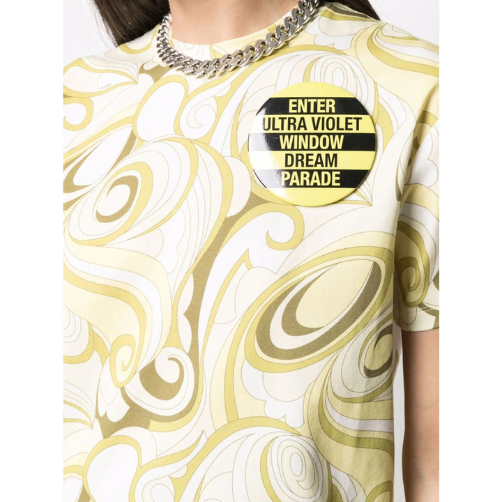 Raf Simons T Shirts - Yellow, Green | a5348c3d302bf23f02ec11f318e10d9342c70ce4