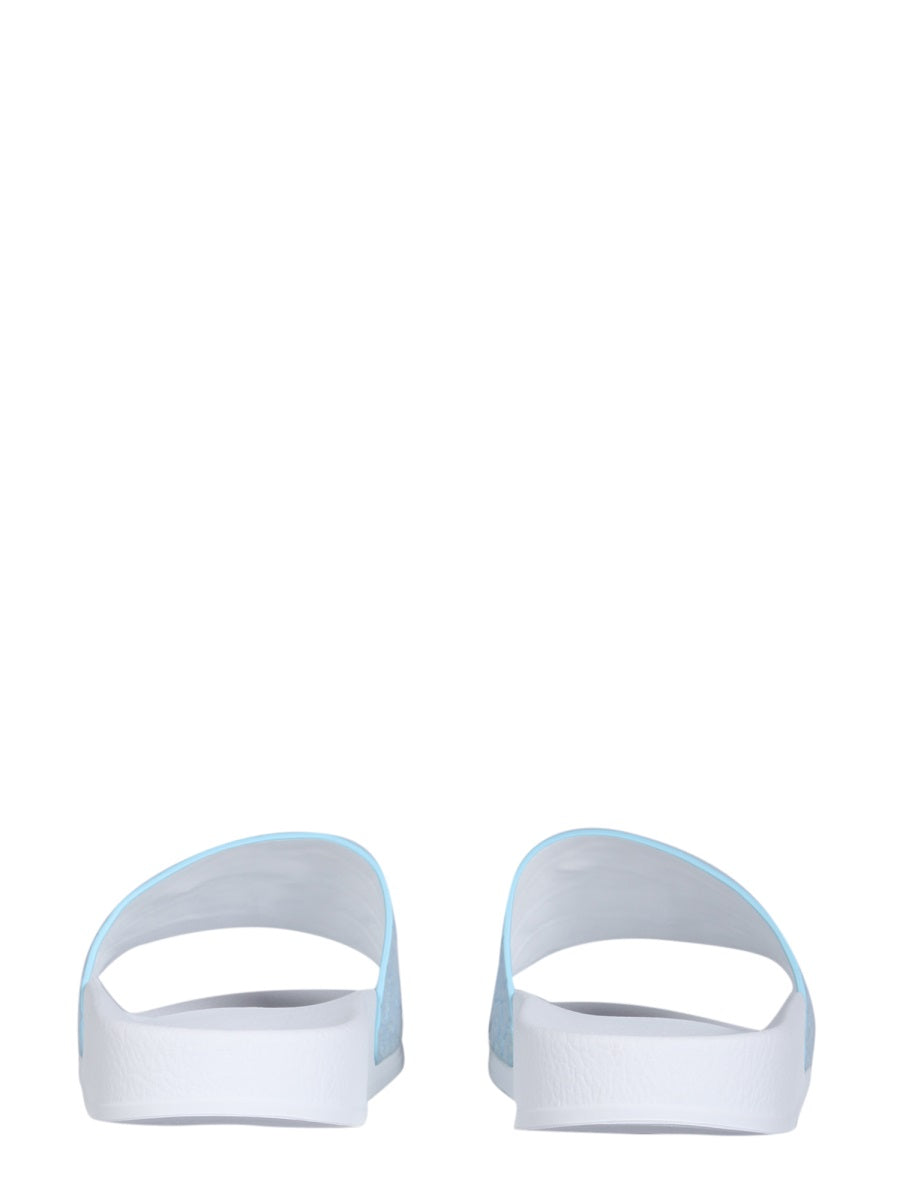 Giuseppe Zanotti Sandals - White, Light Blue | Wanan Luxury