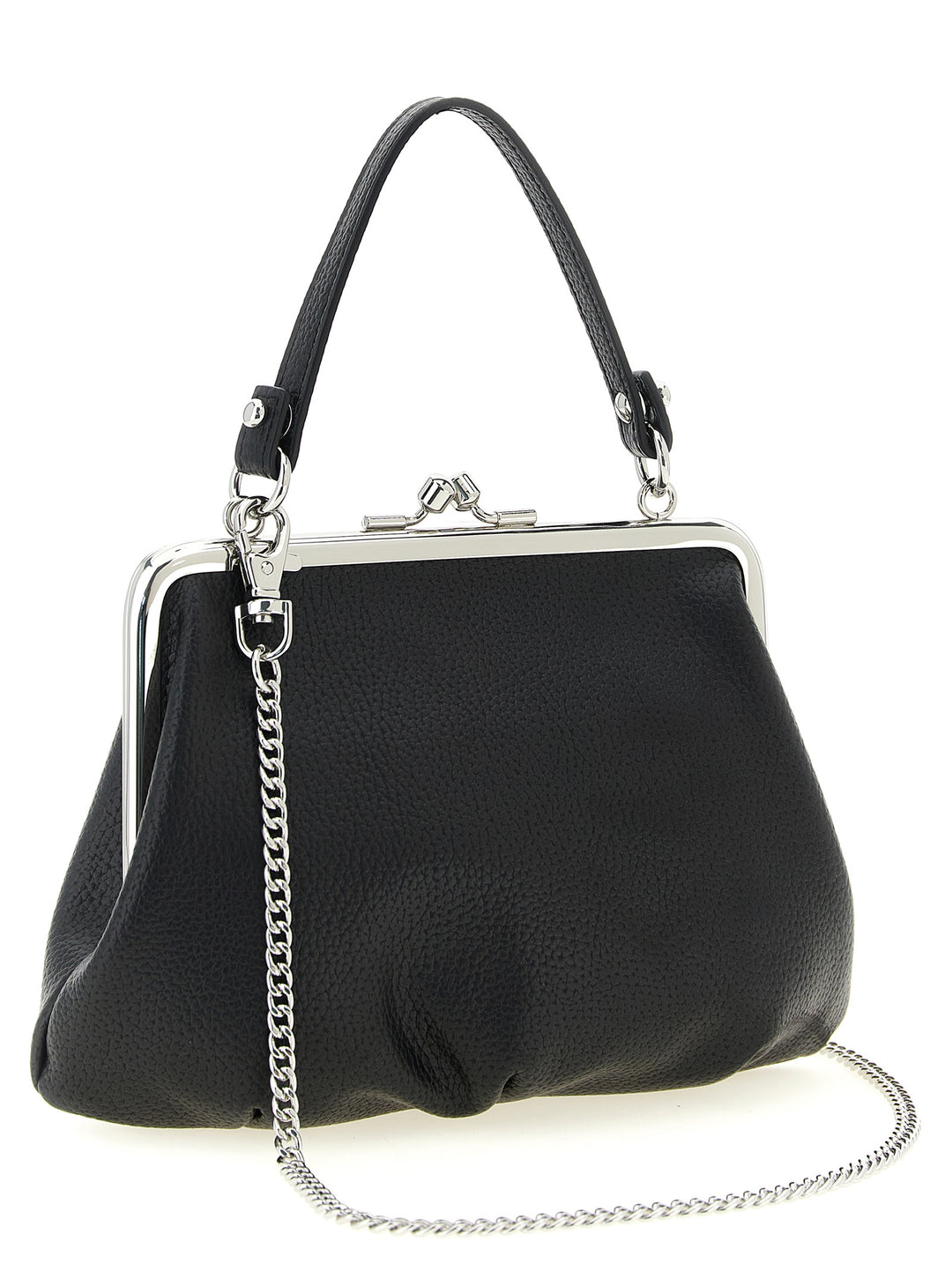Vivienne Westwood Granny Frame Hand Bags - Black | 518ed0243d945e274c9b82e2f341eb17fb7cc966
