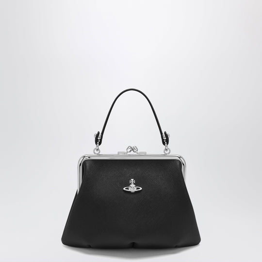 Granny Frame Purse Bag In Black