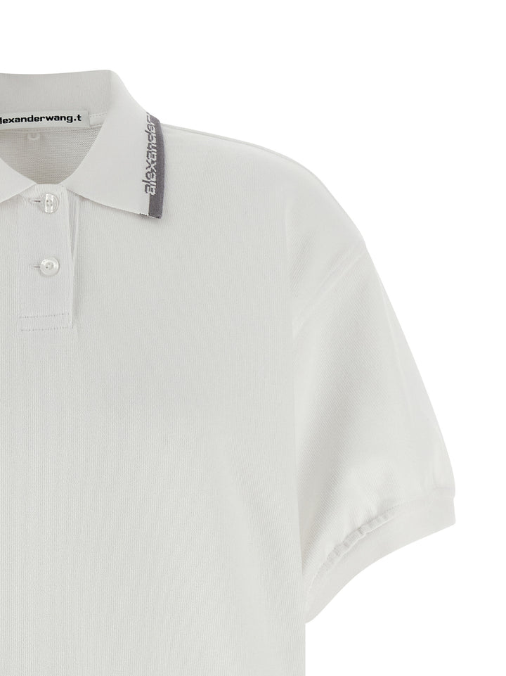 T By Alexander Wang Intarsia Collar Dress Skirts - White | fbd6395e1469afaafe8bf2207095fe8ed6e2c568