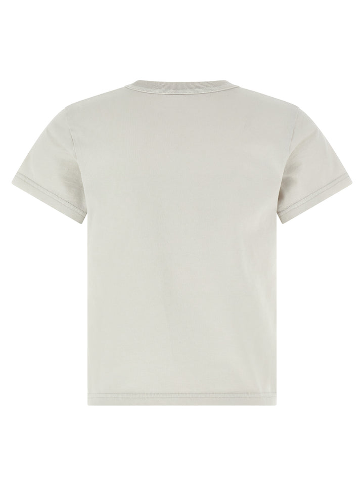T By Alexander Wang Lived Logo T-shirt - White | 415500f0ee83675392735cd6922210259213988f