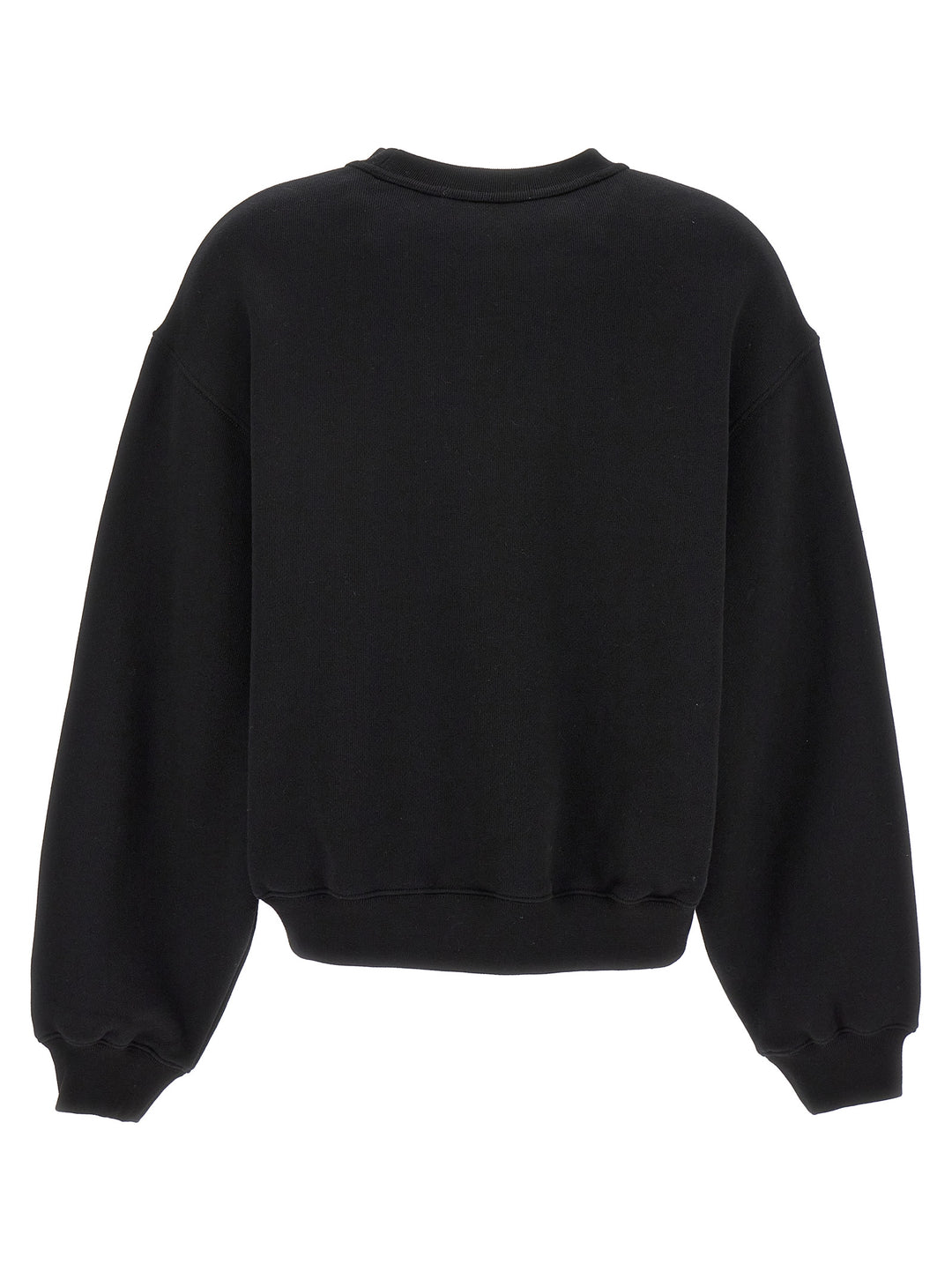 T By Alexander Wang Essential Terry Sweatshirt - Black | ab6ad1976fb27372a5e78a5101bc25d387bfa378