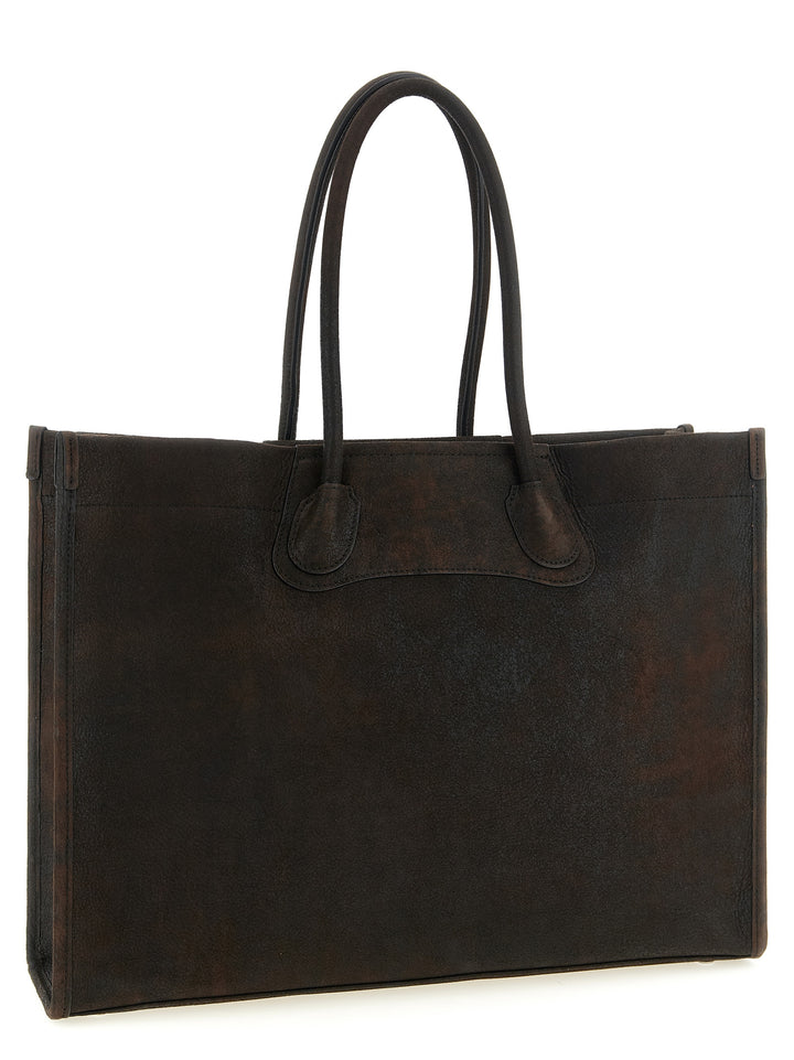 Vivienne Westwood Troy Tote Bag - Brown | f2932edcbe75ac8c3d3f9d2a9e82697af9960cac