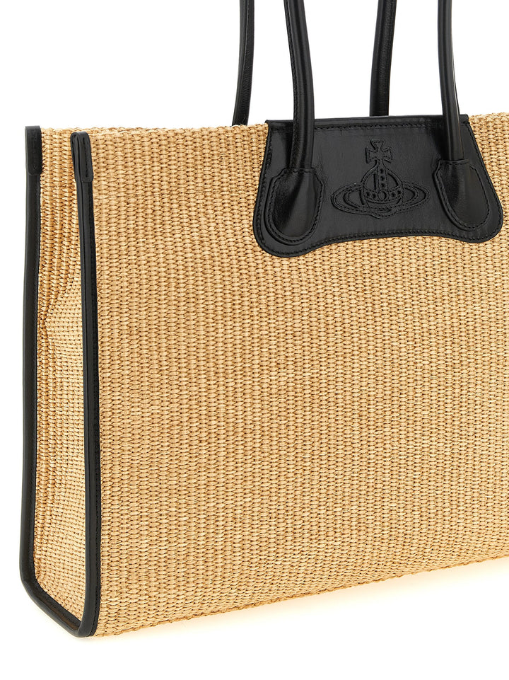 Vivienne Westwood Troy Tote Bag - Beige | b90f37a88118b547c74044941dc231818859f65b