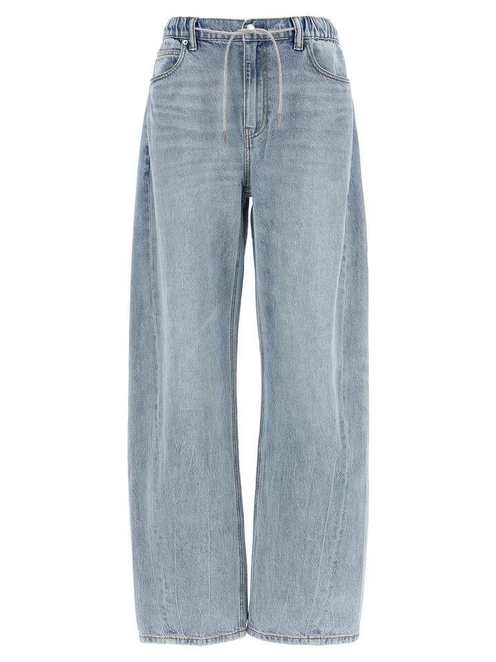 Alexander Wang Balloon Jogger Jeans - Light Blue | eba4a7877b5af191442fbc0e346c3cd0f300b3cb