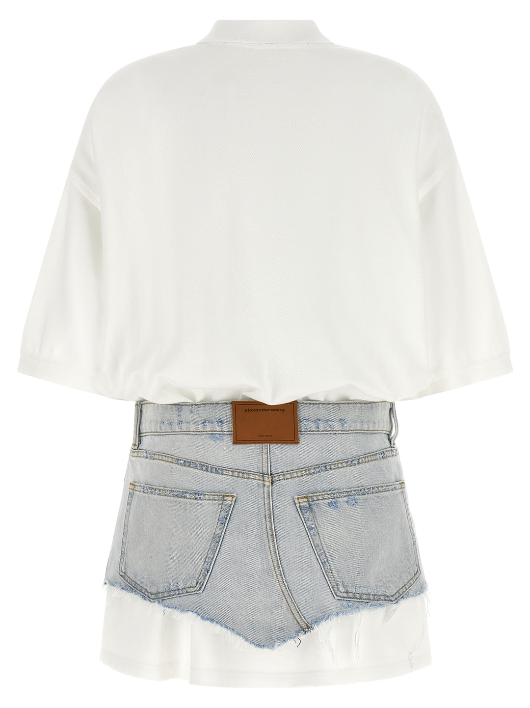 Alexander Wang Denim Skirt Polo Dress Dresses - Multicolor | fea7f74dc213926a9438fd826a327d406bf18072