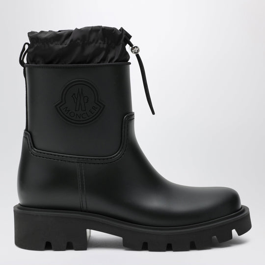 Kickstream Rain Boots In Pvc And Nylon, Black