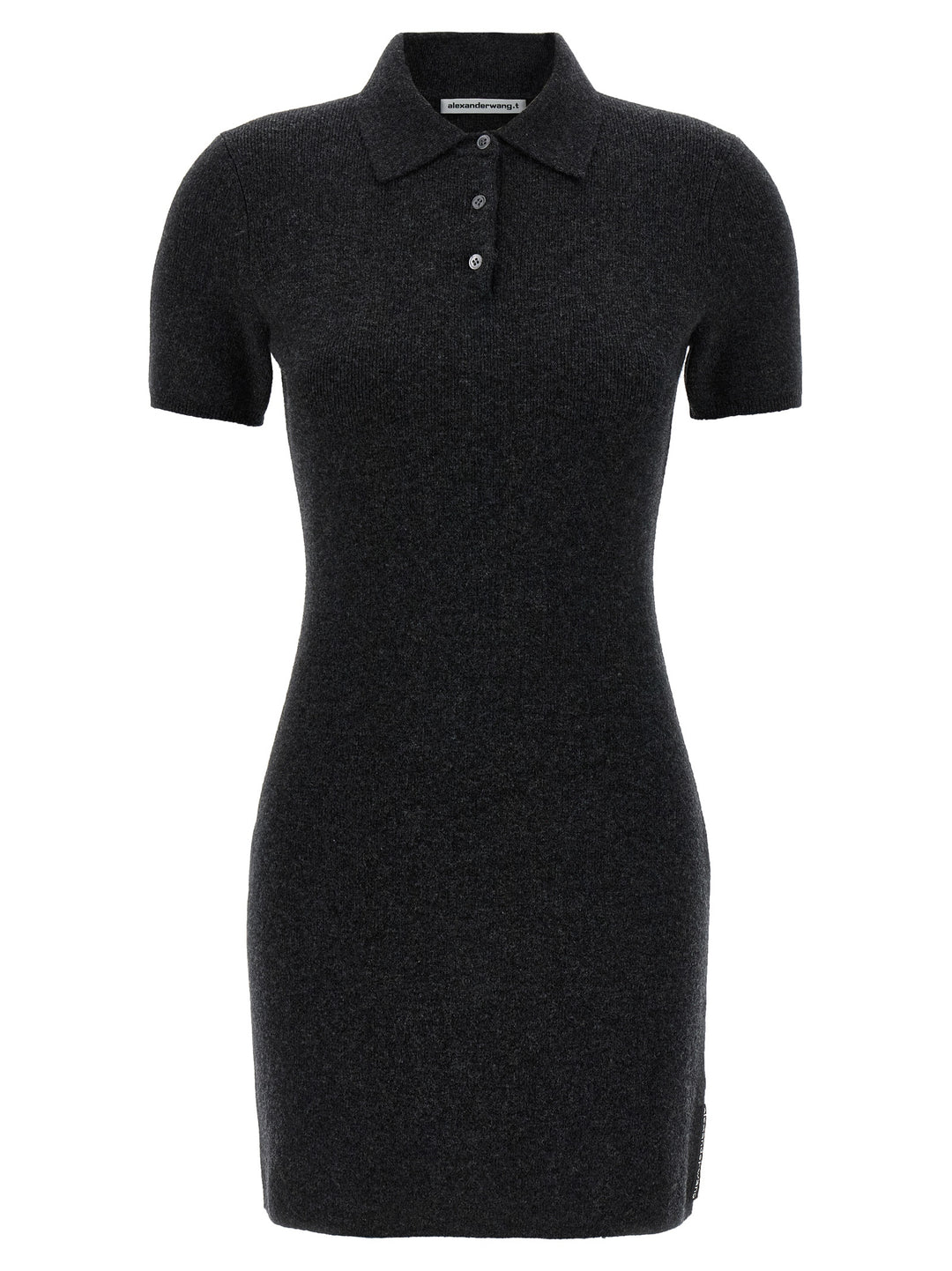 T By Alexander Wang Polo Dress Dresses - Gray | fcfb0663abfc40098805e5f22e8f8ec0249979a2