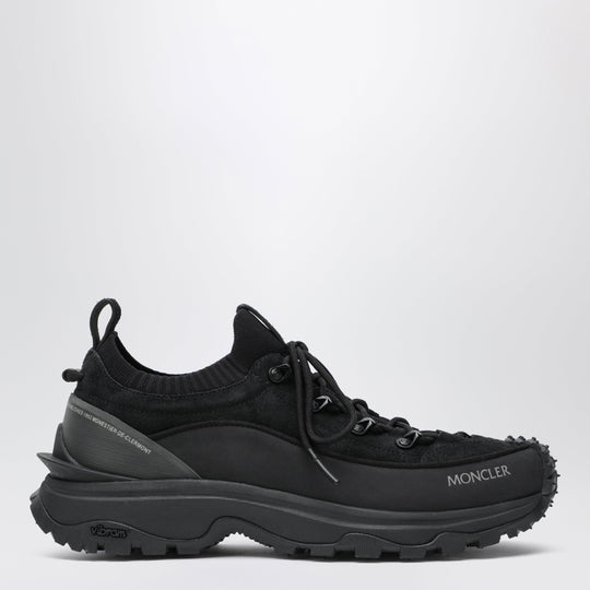 Trailgrip Lite3 Suede Leather Sneakers In Black