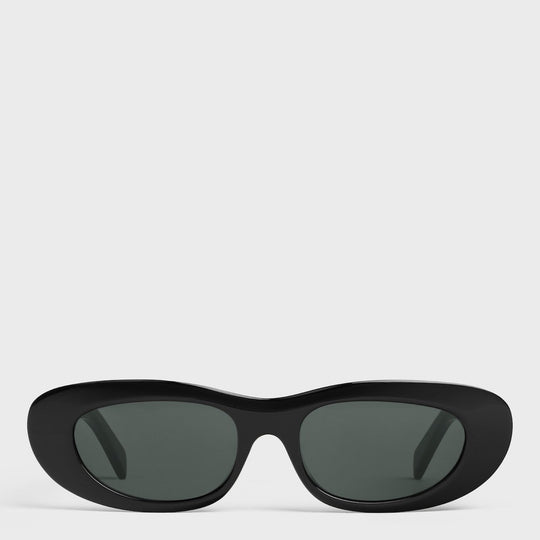 Cat Eye S310 Sunglasses In Acetate Black