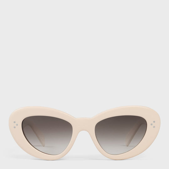 Butterfly S320 Sunglasses In Acetate Ivory