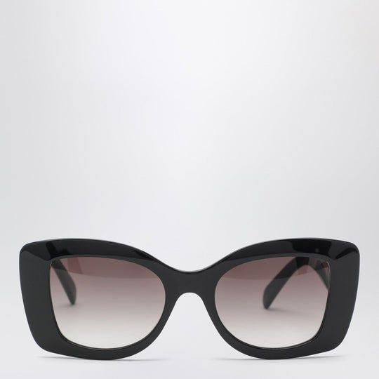 Butterfly Frame Sunglasses In Acetate Black