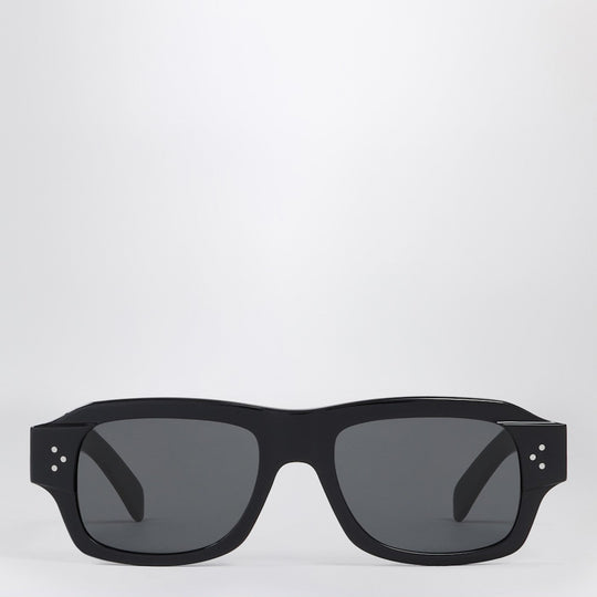 Black Frame 61 Sunglasses In Acetate