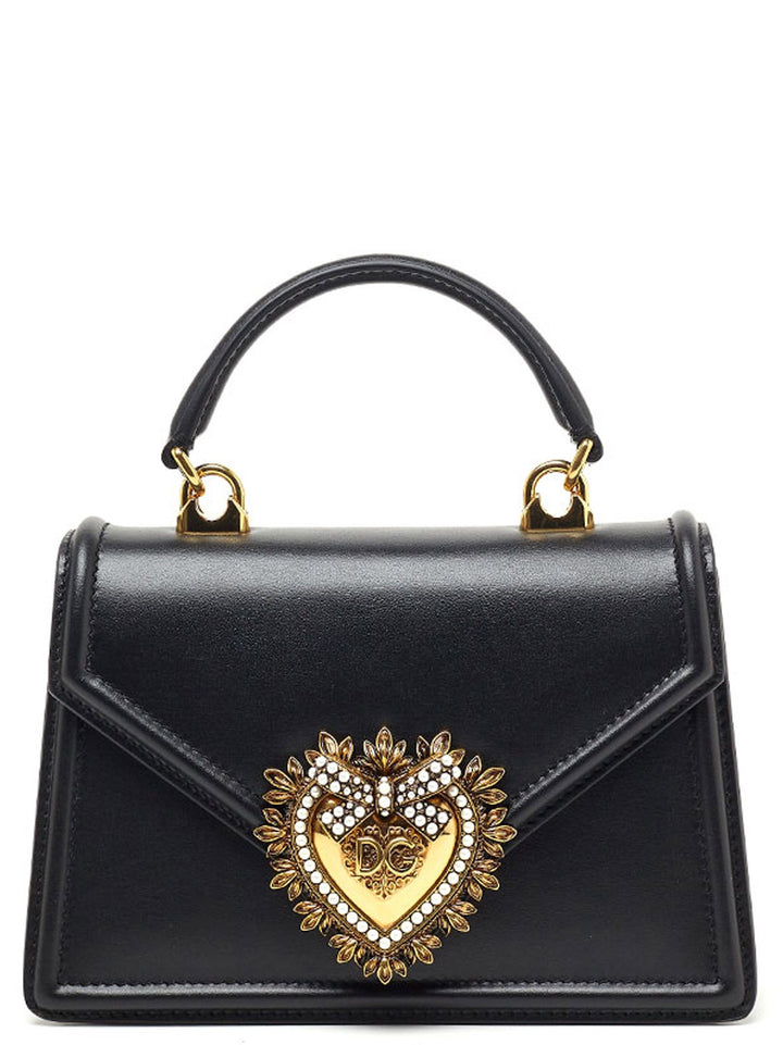 Dolce & Gabbana Devotion Hand Bags - Black | b207a5849c0eb1bb0eeb13f12a2636c6e4a433dd