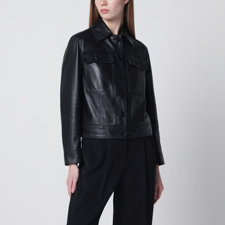 Salvatore Santoro Coats & Jackets - Black | a8cda4d0627d7c17c62bfe522a13583860b45574