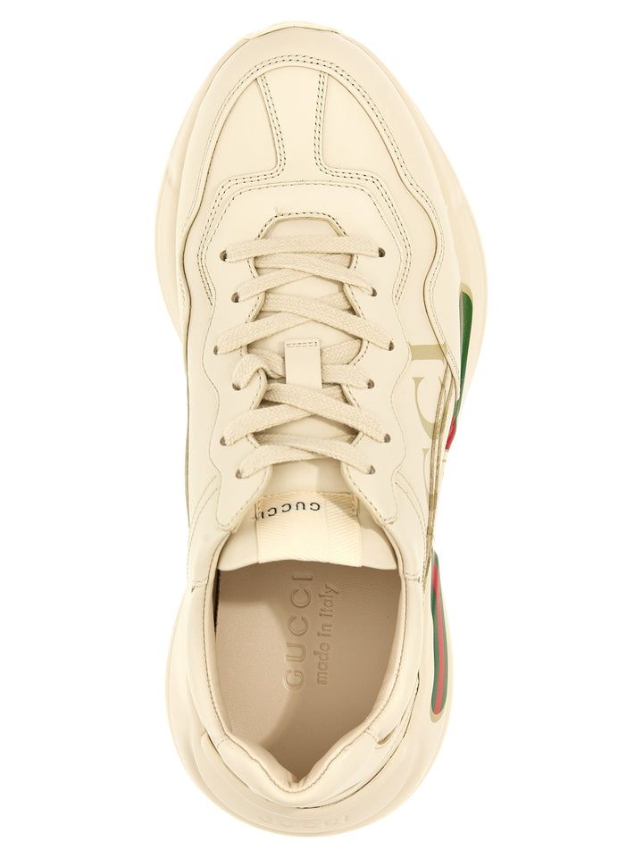 Gucci Rhyton Sneakers - White | 2416d44e3c26a86d66ba999fc207afbf640ae1df