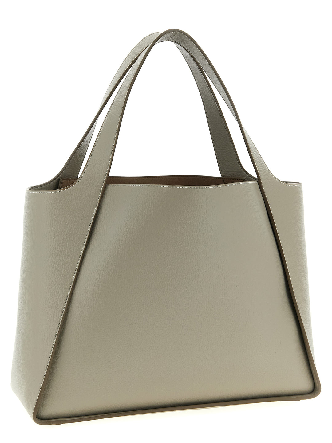 Stella Mccartney The Logo Bag Tote Bag - Beige | 9d7e3187371f4f09badb29d9ccf39228fe69d6f2