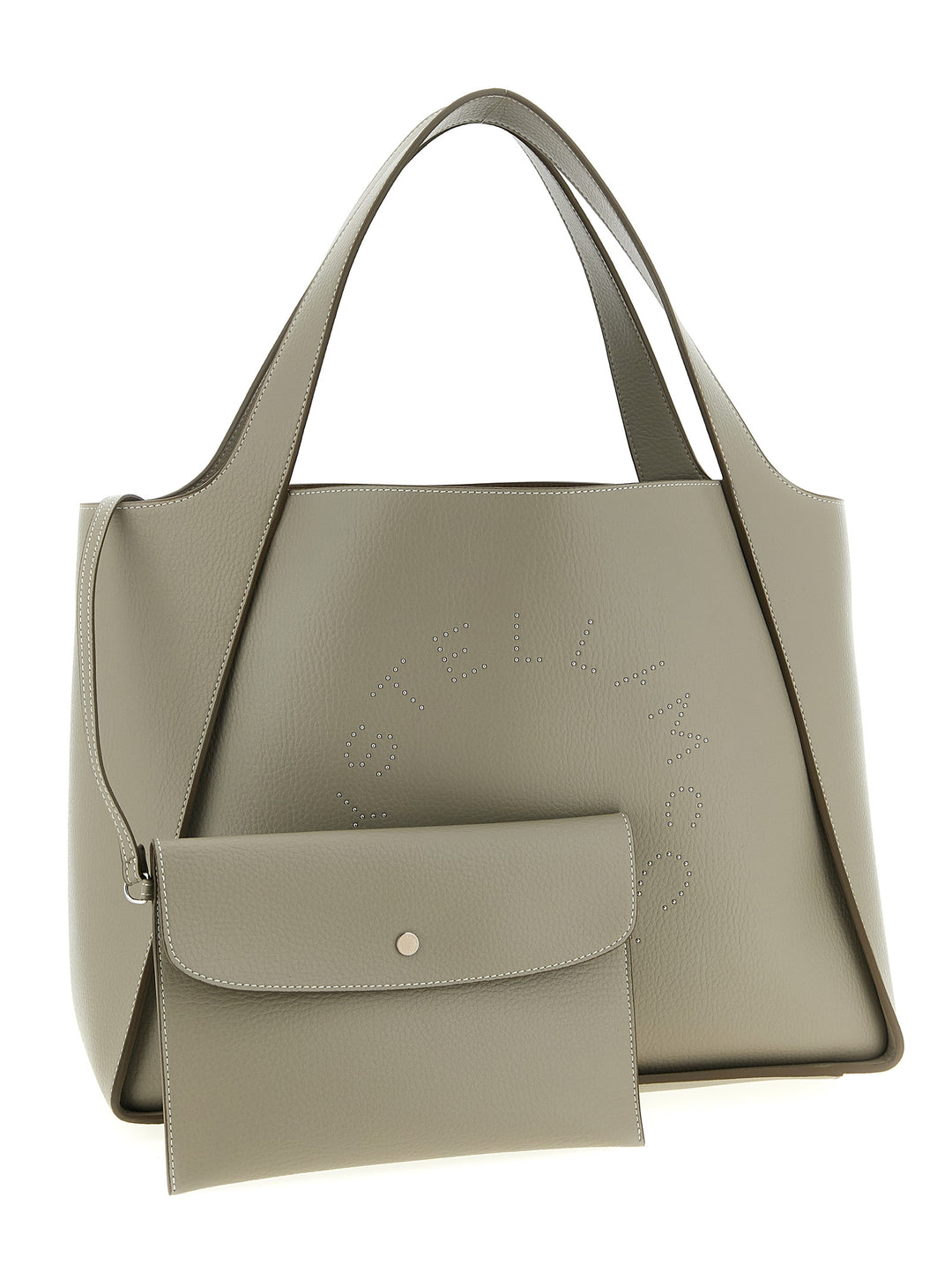 Stella Mccartney The Logo Bag Tote Bag - Beige | 5e5bd1748f524e71cf8c4c71c1eb1b4a4a116b99