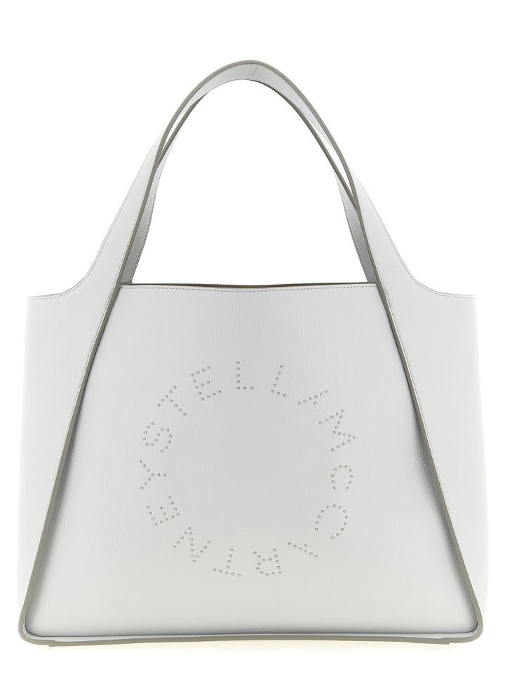 Stella Mccartney Logo Tote Tote Bag - Gray | 0dd8cddda0517fa1db09abdedd8f3aa1c0076765