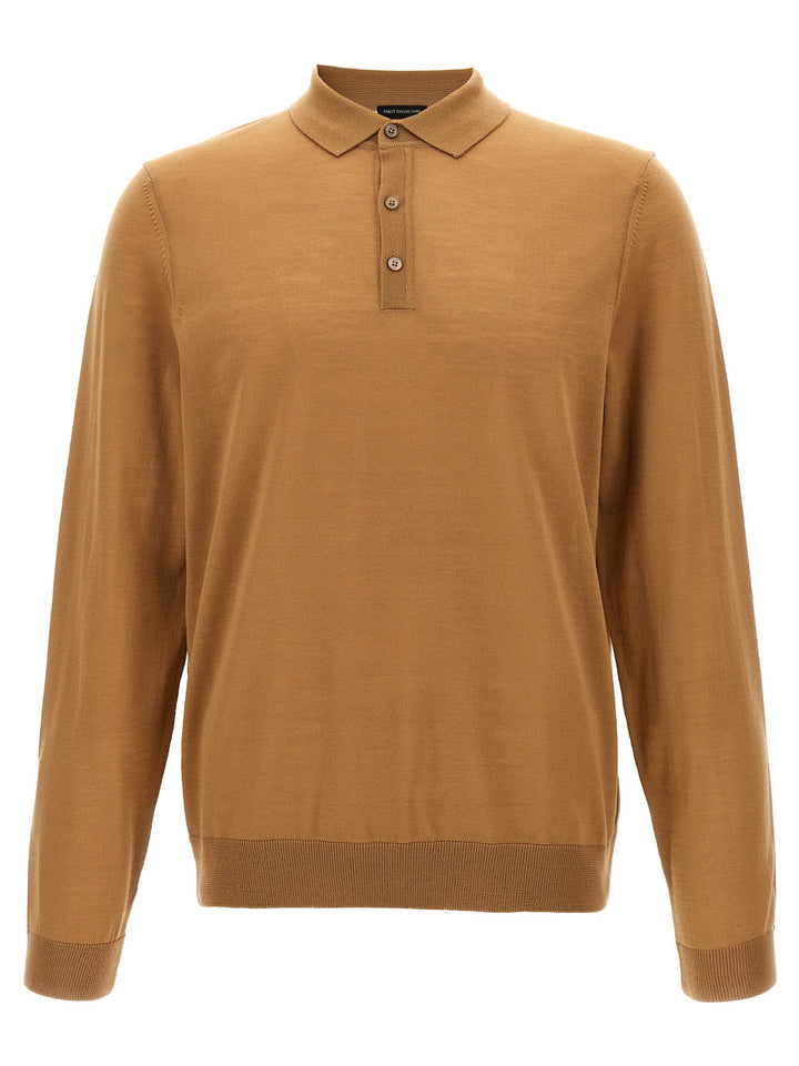 Hugo Boss Polo Jersey Sweaters and Cardigans - Beige | d1262acbd117c1f7d91c67ad8c364a06532051f2